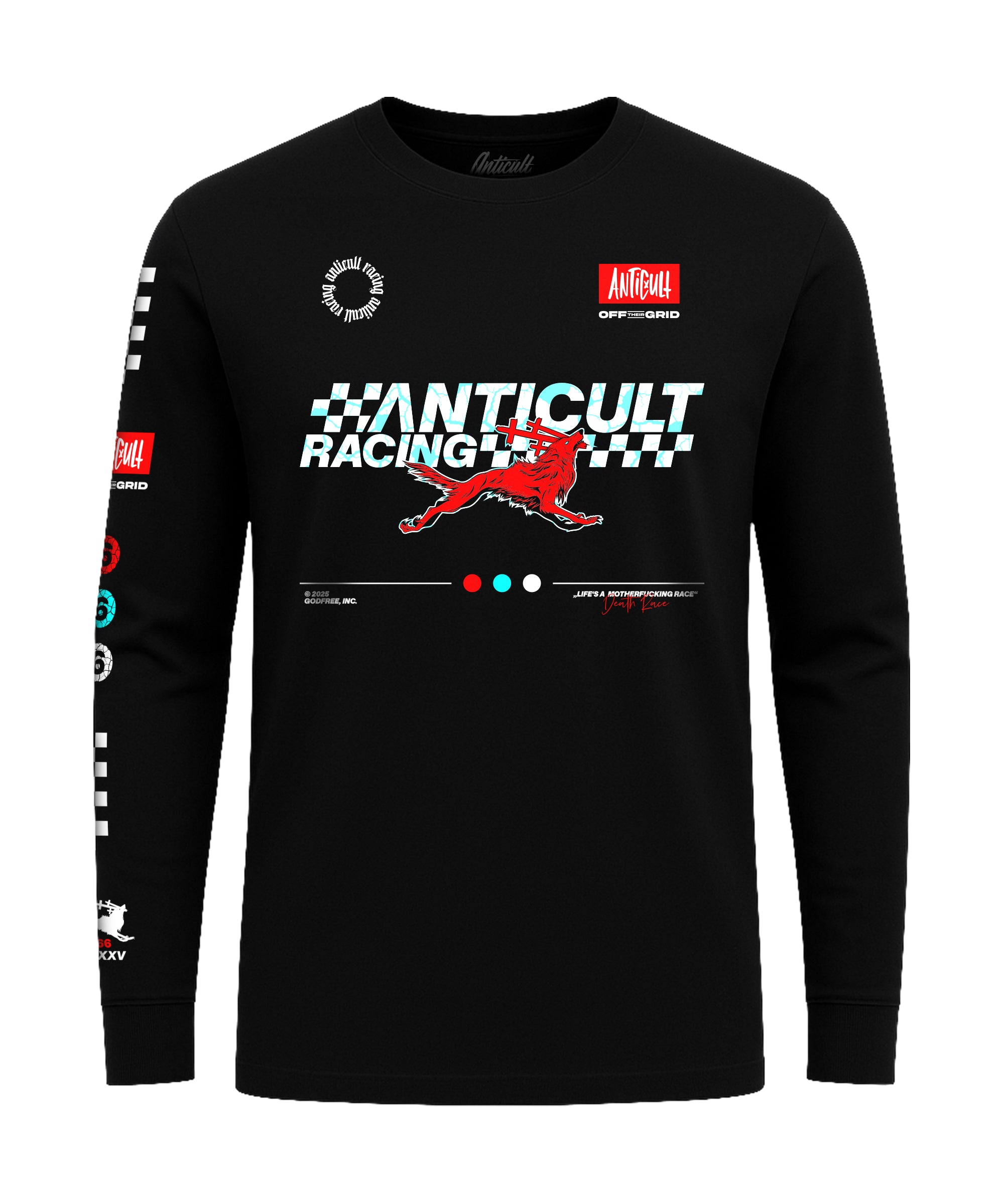 DEATH RACE - Longsleeve
